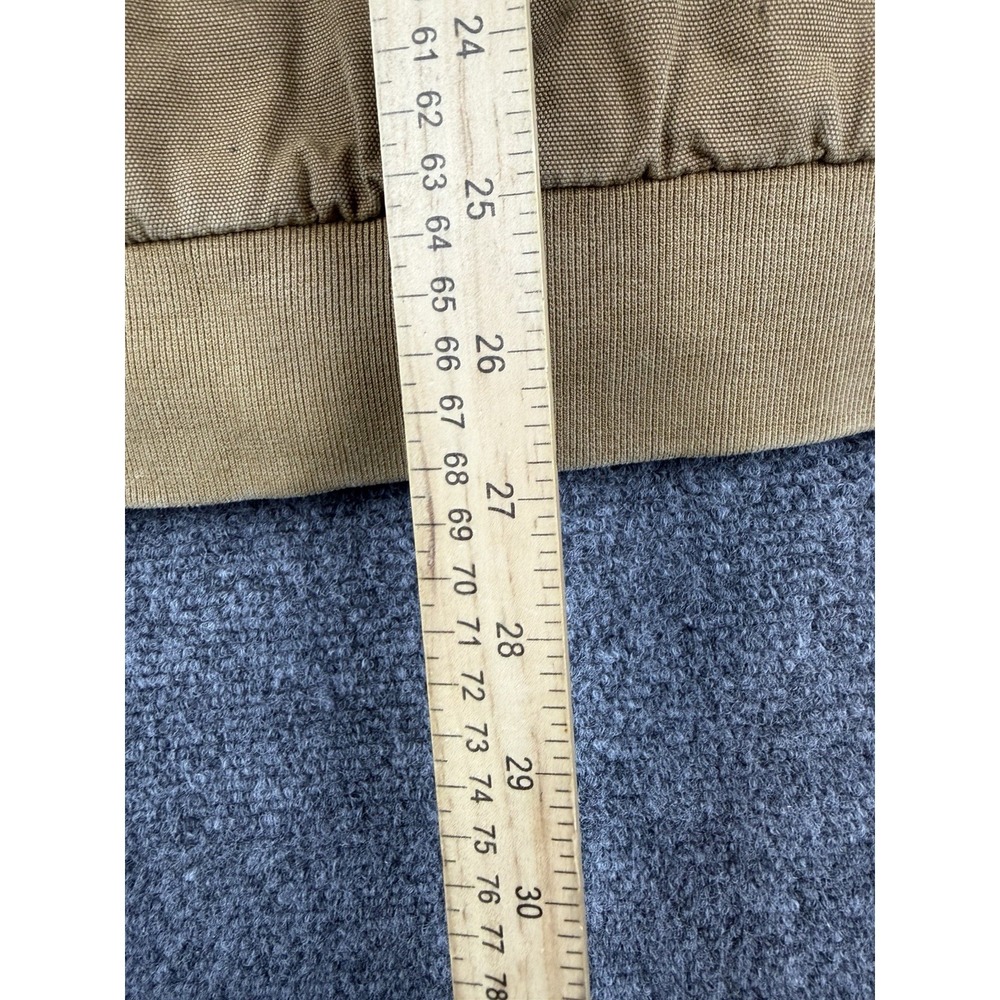 American Eagle Hooded Workwear Utility Canvas Hoodie Drawstring Zip Up Jacket L - Picture 6 of 8